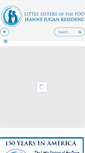 Mobile Screenshot of littlesistersofthepoorbronx.org
